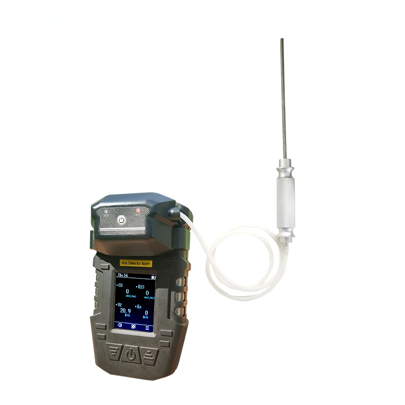 

portable multi-gas detector, combustible 6 in 1 analysis meter