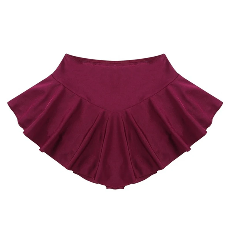 Sexy Short Mini Skirt Culottes Women Micro Mini Skirt Dance Clubwear Metallic Pleated Skirt 3 Colors