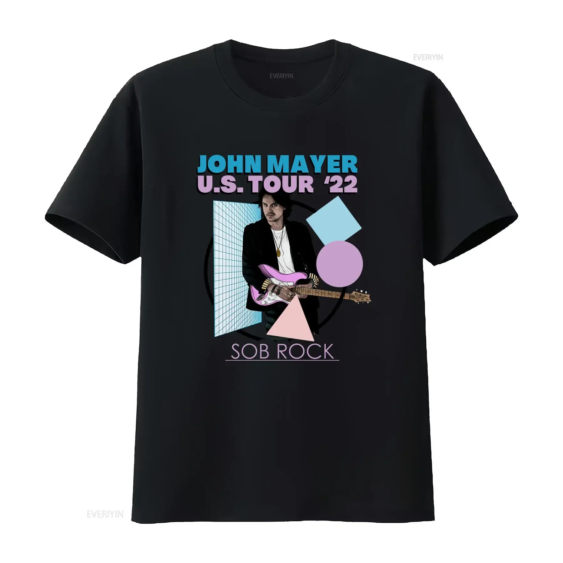 Sob Rock John Mayer US Tour '22 T Shirt for Sizes S 5XL HUEB129 vintage Washed Stylish Comfortable Stretched graphic
