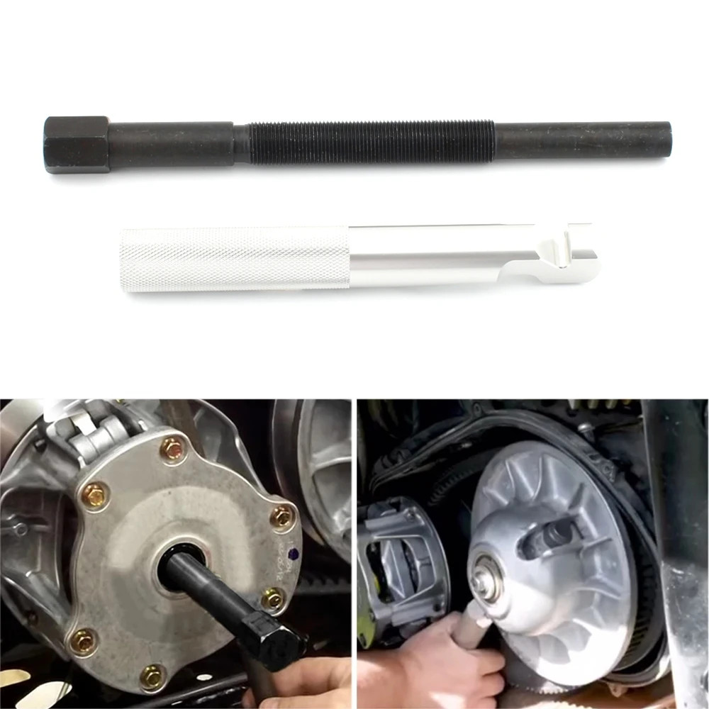 

for Polaris RZR 900 S 1000 XP Turbo RZR 800 570 Aluminum alloy Belt Removal Tools Belt Changing Tool and Primary Clutch Puller