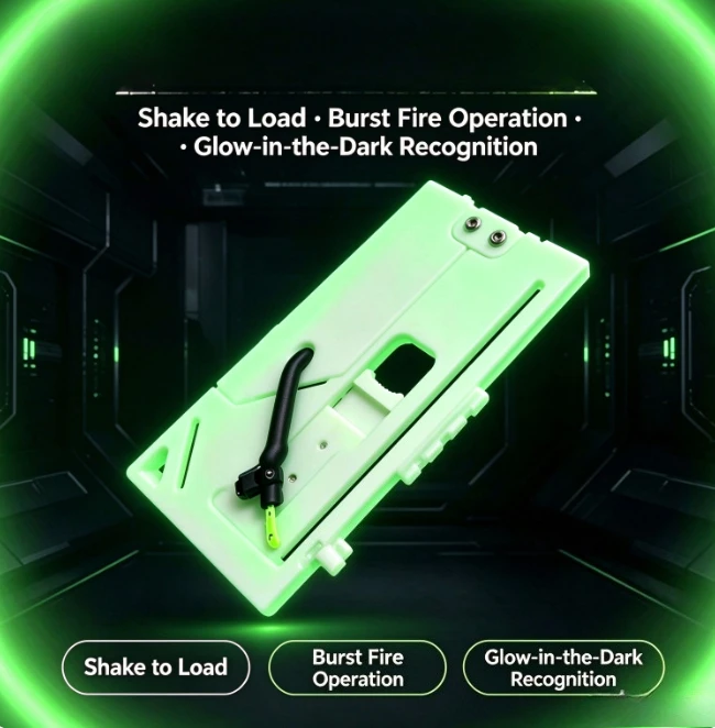 Continuous Luminous Version Portable Pocket Folding Outdoor Competitive Entertainment Tool