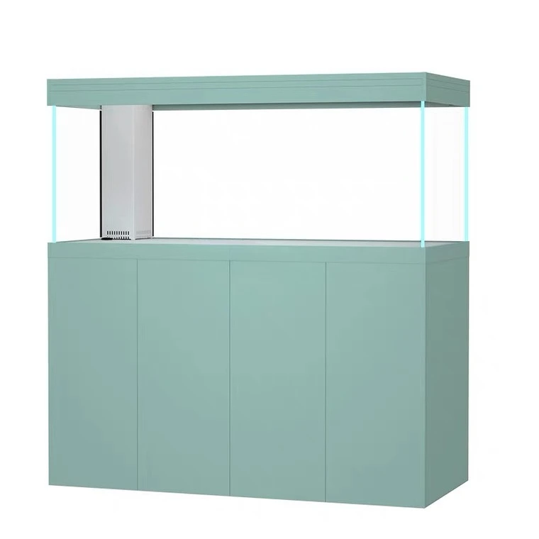 

Новый экологический аквариум для гостиной, стеклянный нижний шкаф для аквариума