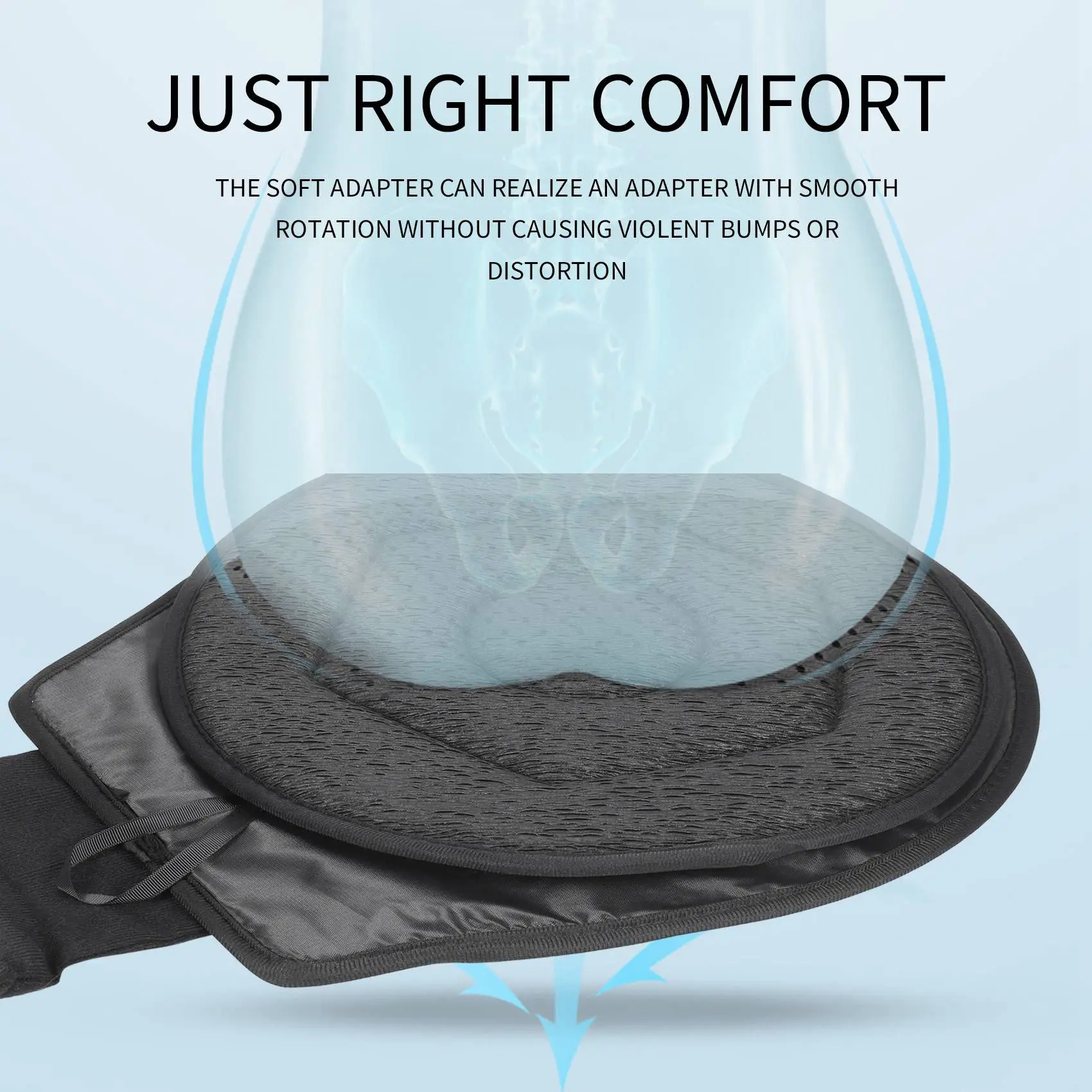 

*BAAY Rotating Cushion 360 ° Rotatable Seat Cushion Stand Up Aid Rotating Aid