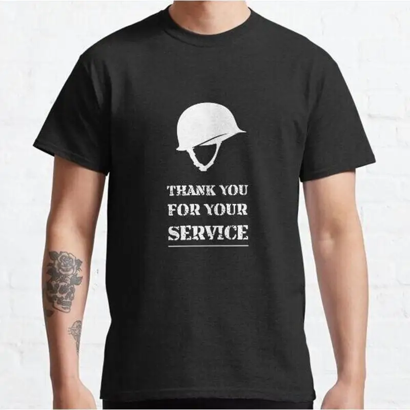 

Thank You For Your Service Patriotic Veterans Day Classic T Shirt