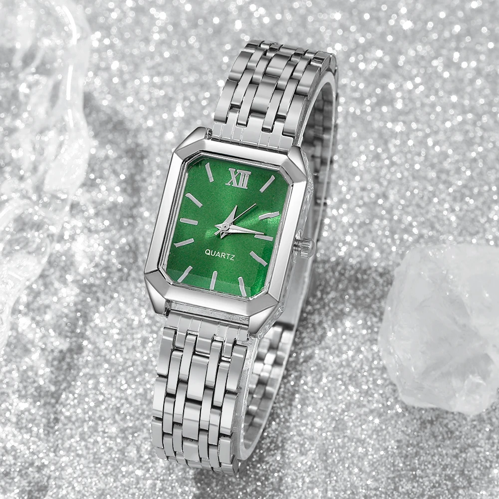 6pc  fashionable quartz watch and versatile accessory set for daily wear as gifts for friends and family