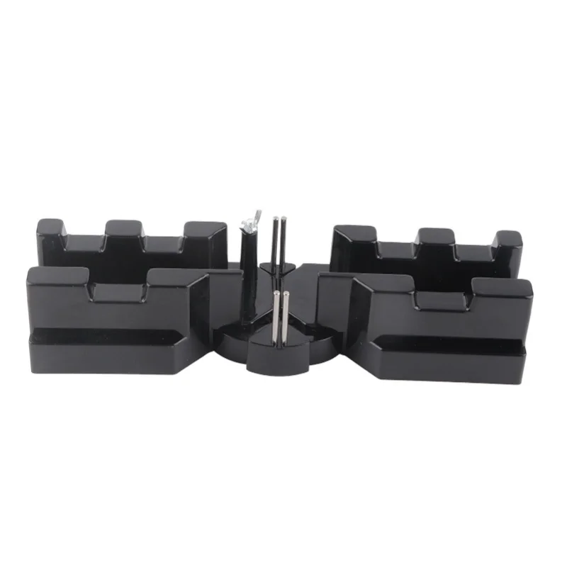 Miter Angles Cutting Tool 2 In 1 ABS Black High Accuracy Wear Resistance Measuring Template Instrument
