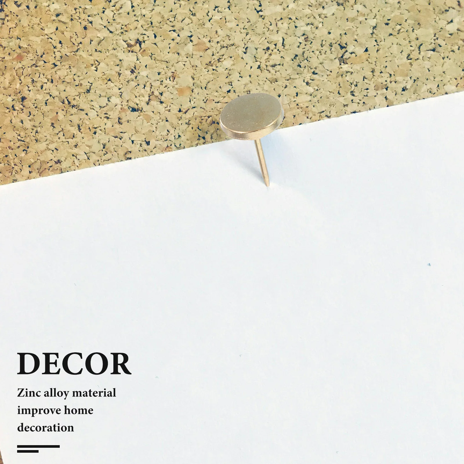 

30Pcs Zinc Alloy Flat Thumb Tacks Creative Wall Pushpin for Bulletin Board Posters Pictures Hanging Tool Wall Pushpin