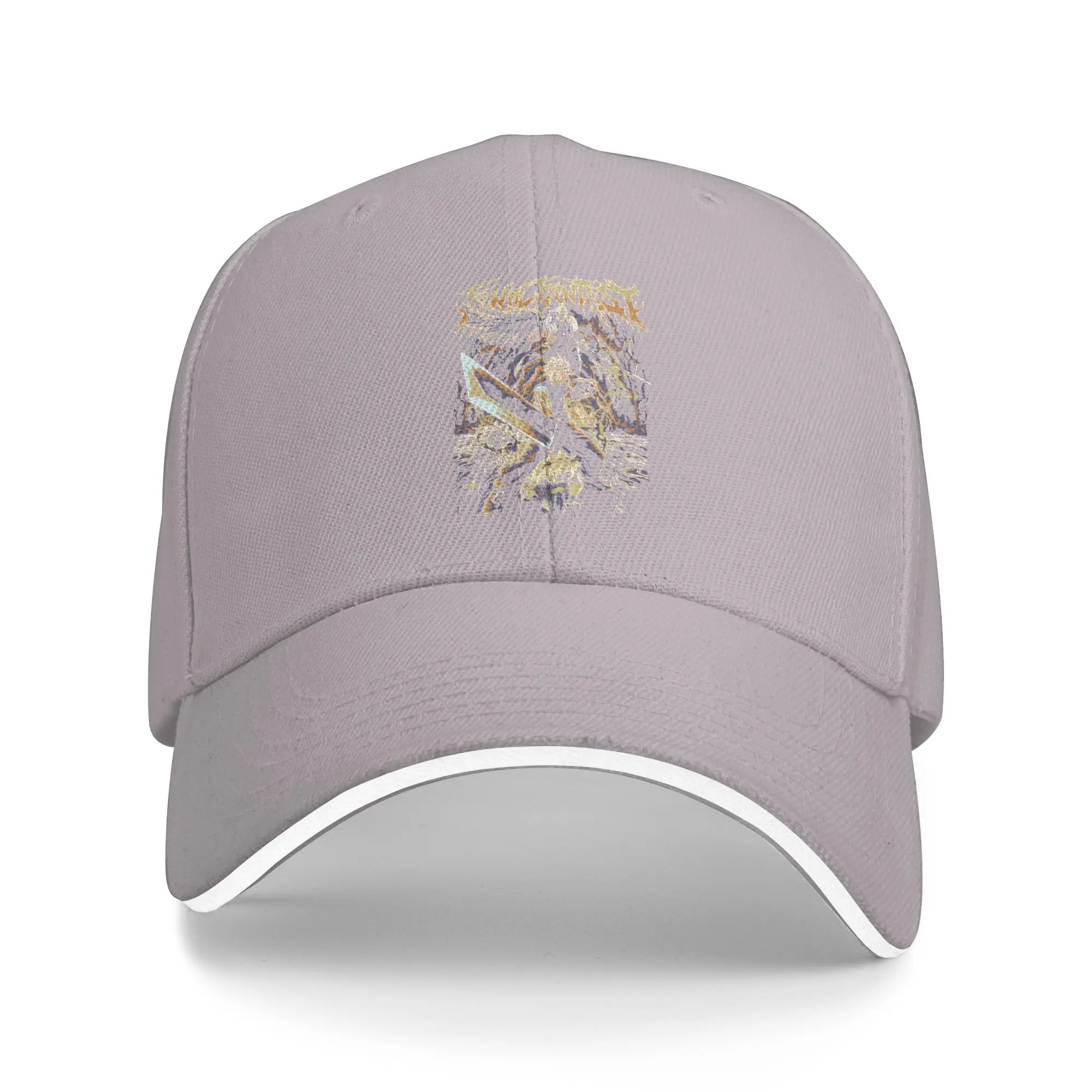 Hot Sale Final Fantasy Fan Art ALT3 Baseball Cap  Oversized Sun Visor Ladies  Wild Fishing Sun Visor Ladies