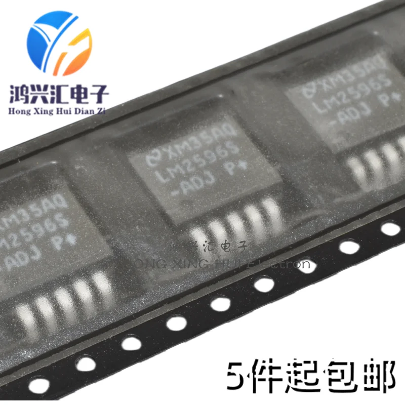 New/Original LM2596S-ADJ TO-263-5 3A Step-Down DC-DC Regulator Chip