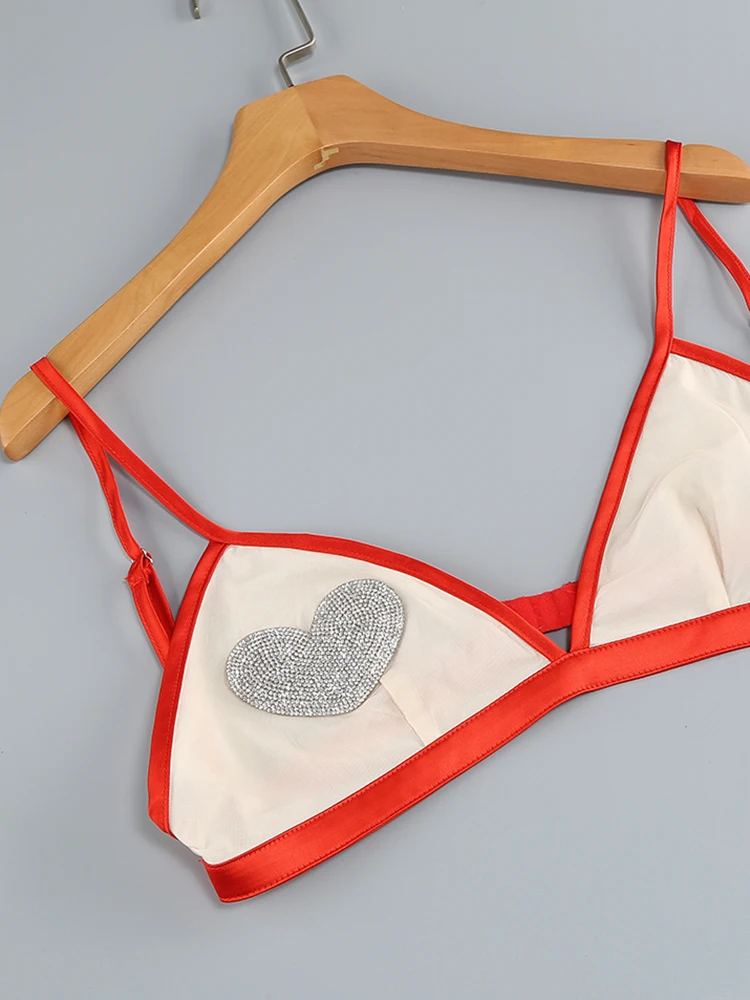 Rotes Patchwork-Diamant-V-Ausschnitt, ärmellos, hohe Taille, langes Kleid, Ausschnitt, Mesh-Pailletten, geteilt, schlankes Abend-Party-Kleid