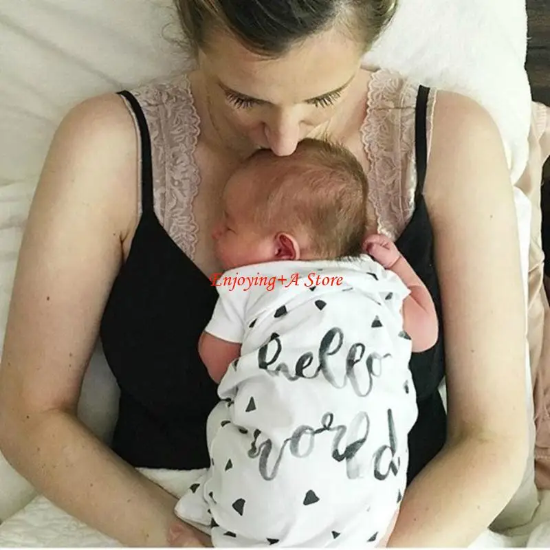 

PXPB Baby Swaddle одеяла и набор для повязки на голову для новорожденного для новорожденного