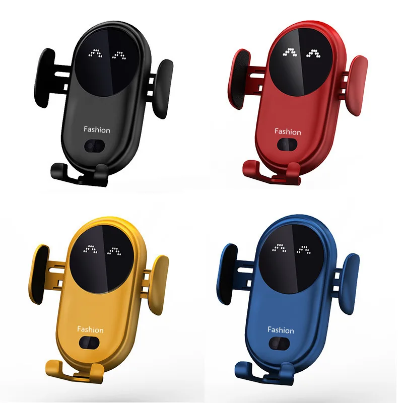 Fast Automatic Clamping Infrared Induction Car Wireless Charger Stand for iPhone 16 15 Samsung Galaxy S25 S24 Car Charger Stand