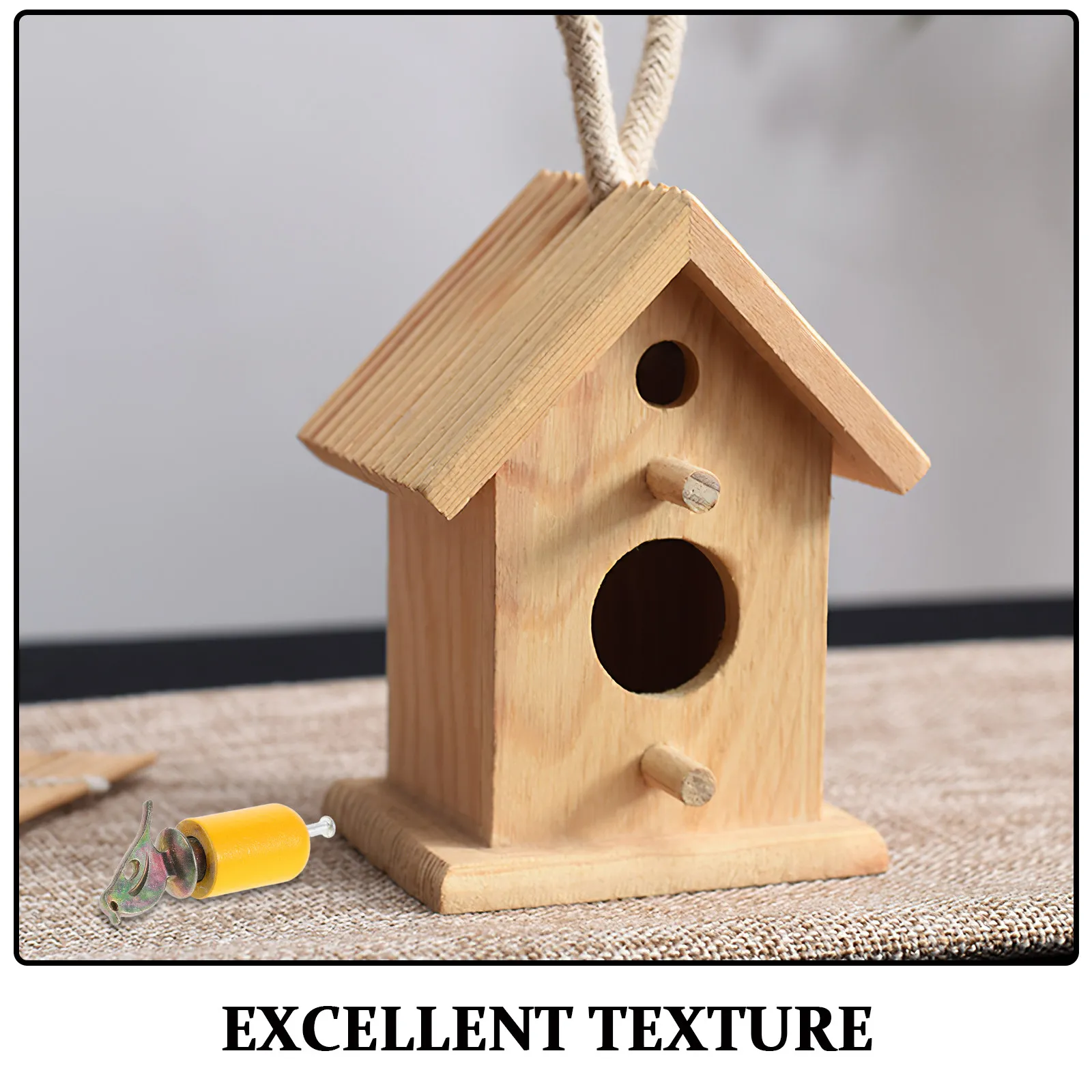 Bird Whistle Call Instrument Hand-Twist Design Realistic Birds Chirping Sounds for Toddlers Children Bird Observation Animal