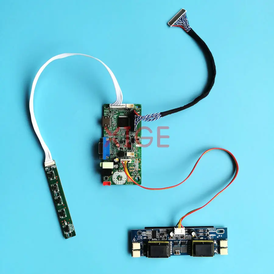 For M190EN03 M190EG01 M190EG02 M190EN04 Monitor Controller Drive Board DIY Kit LVDS 30-Pins 4-CCFL 1280x1024 1280*1024 HDMI+VGA
