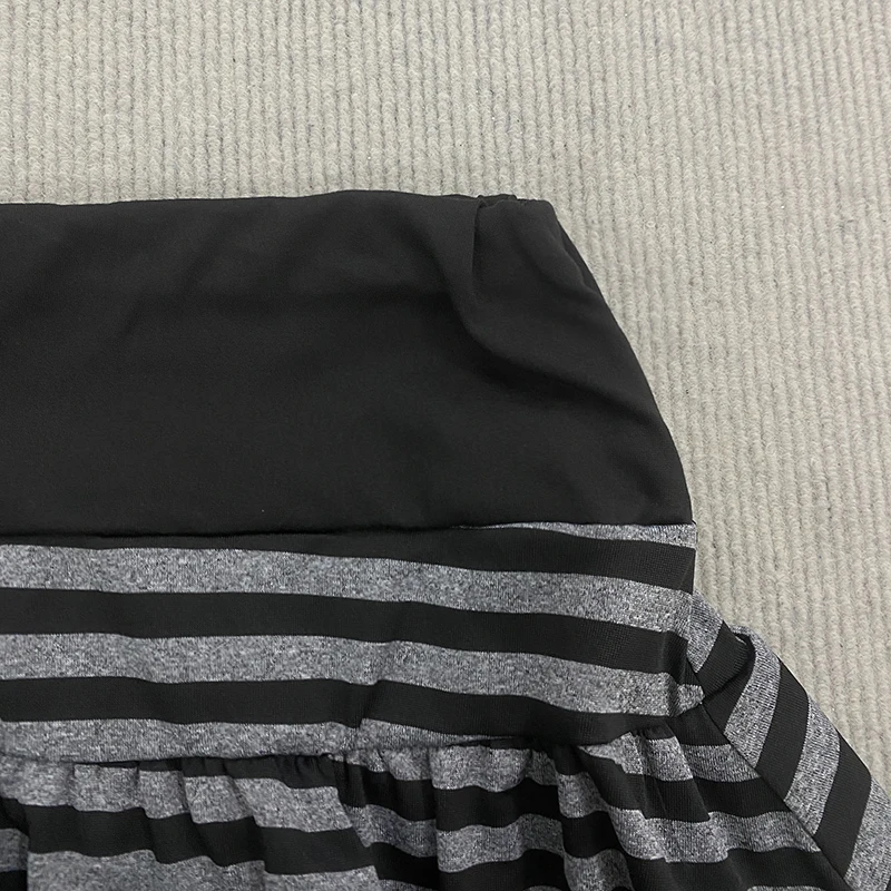 Frühlings-Y2K-Rock im japanisch-koreanischen süßen Stil, trendiger, sexy, modischer, gestreifter A-Linien-Rock für Damen – Detail 8
