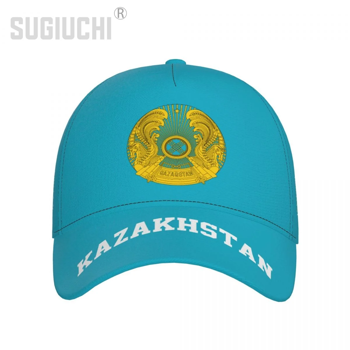 Unisex Kazakhstan Flag Adult Baseball Cap Patriotic Hat for Baseball Soccer Fans Men Women