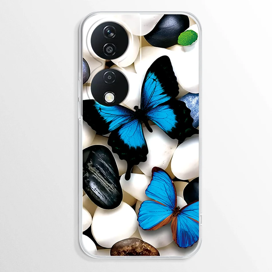 For Honor X7b Case Honor X7B Cover CLK-LX1 CLK-LX2 CLK-LX3 Honor X7 X7A Phone Case Luxury Marble Soft TPU Shockproof Back Cover