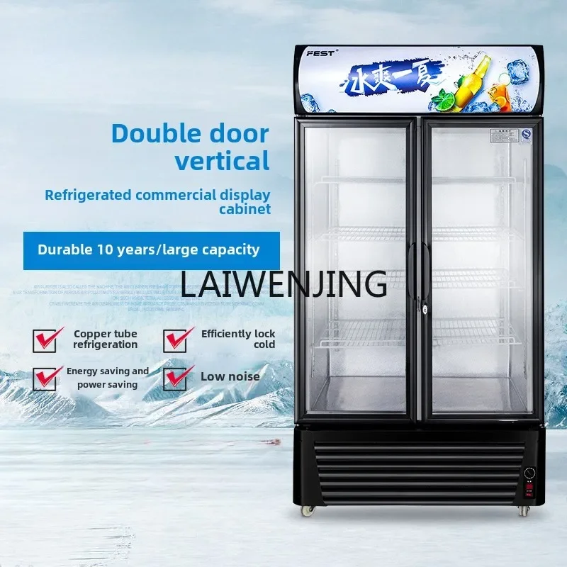 

MJY Display Cabinet Fresh-keeping Refrigerator Vertical Single Door Large Capacity Freezer Freezer