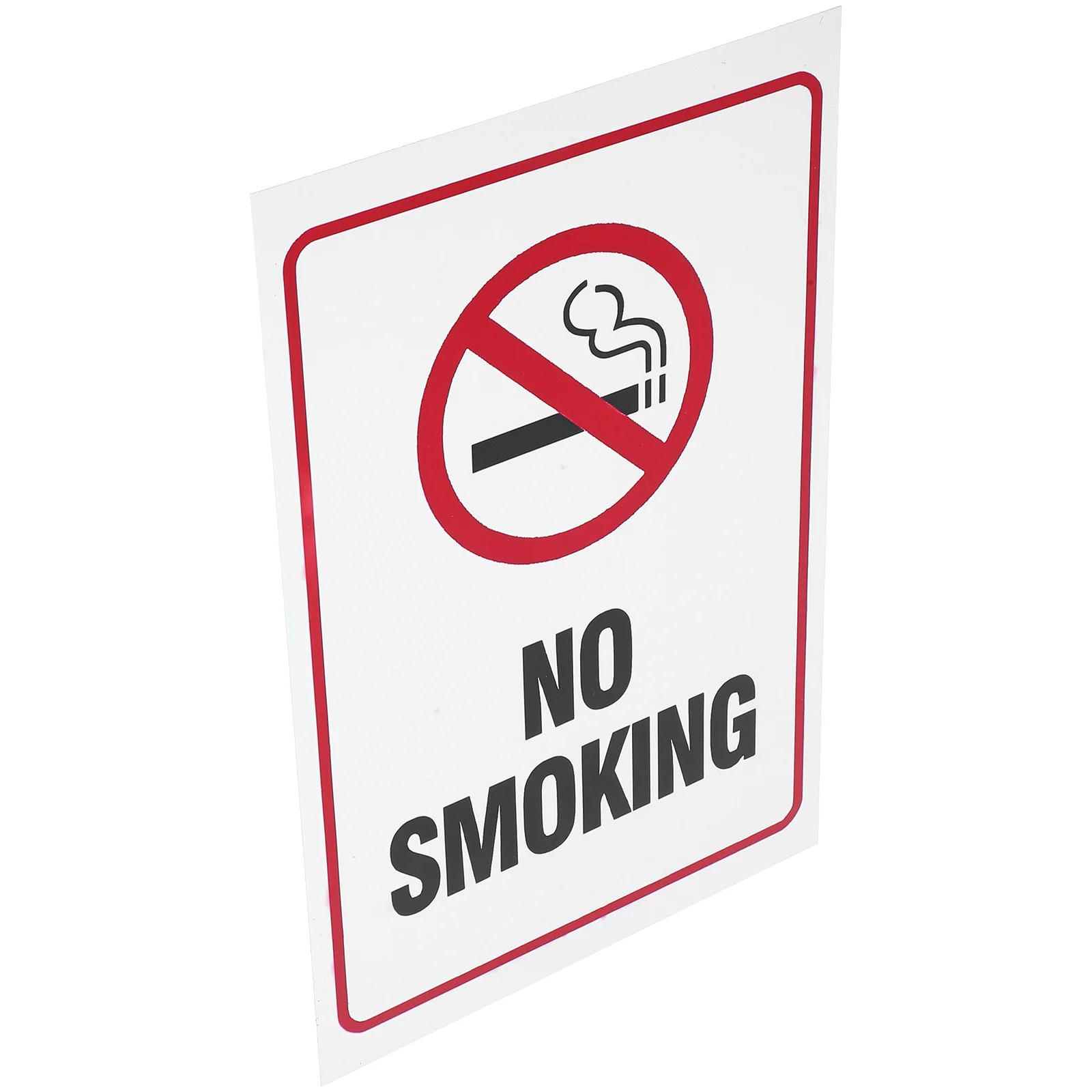 No Smoking Warning Sign Caution for Business Signs Home Outdoor Non Adhesive Hotel Room