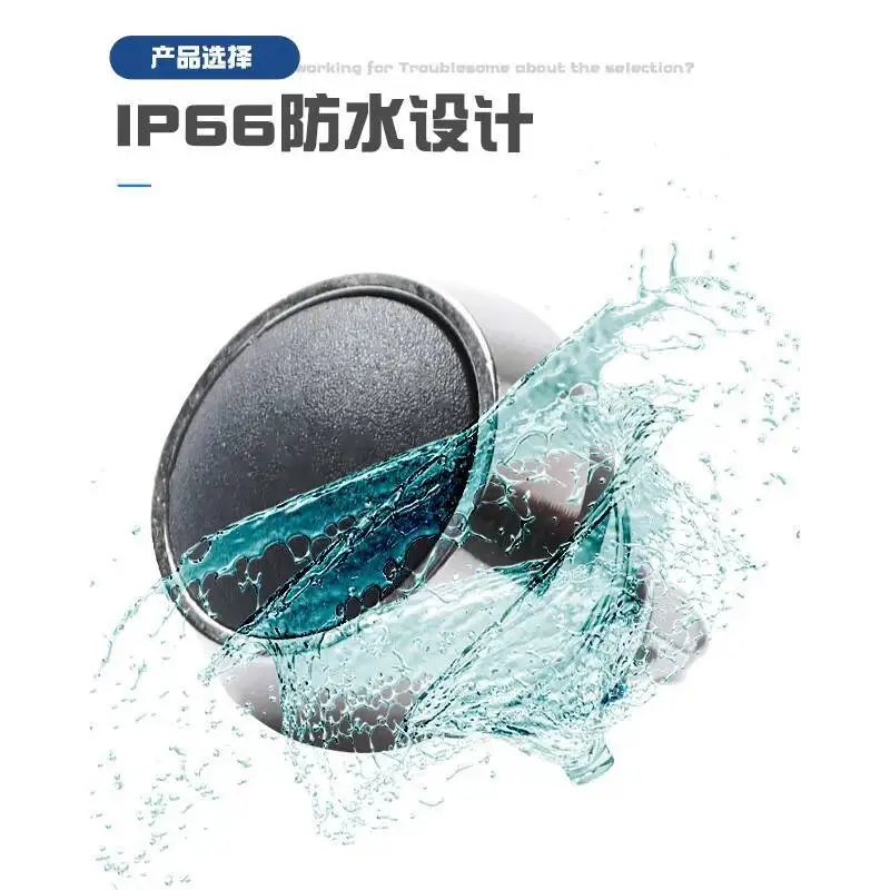 12mm Waterproof Self-resetting Metal Push Button Colorful Momentary Oxidation Spherical Screw Pin Power Switch