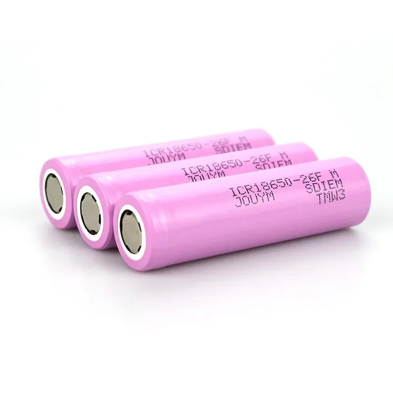 3.7V 2600mAh Original High Power 18650 Rechargeable Li-lon Battery  26F 2600 mAh Batteries