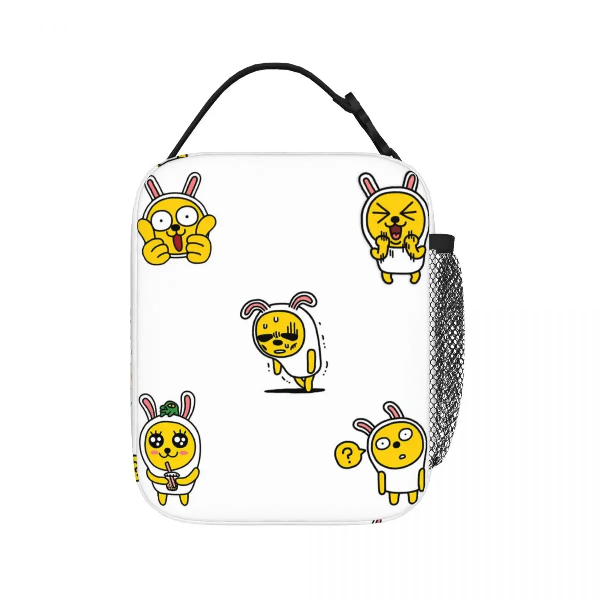

KakaoTalk Friends Muzi Lunch Bags Insulated Lunch Tote Portable Thermal Bag Leakproof Picnic Bags for Woman Work Children School