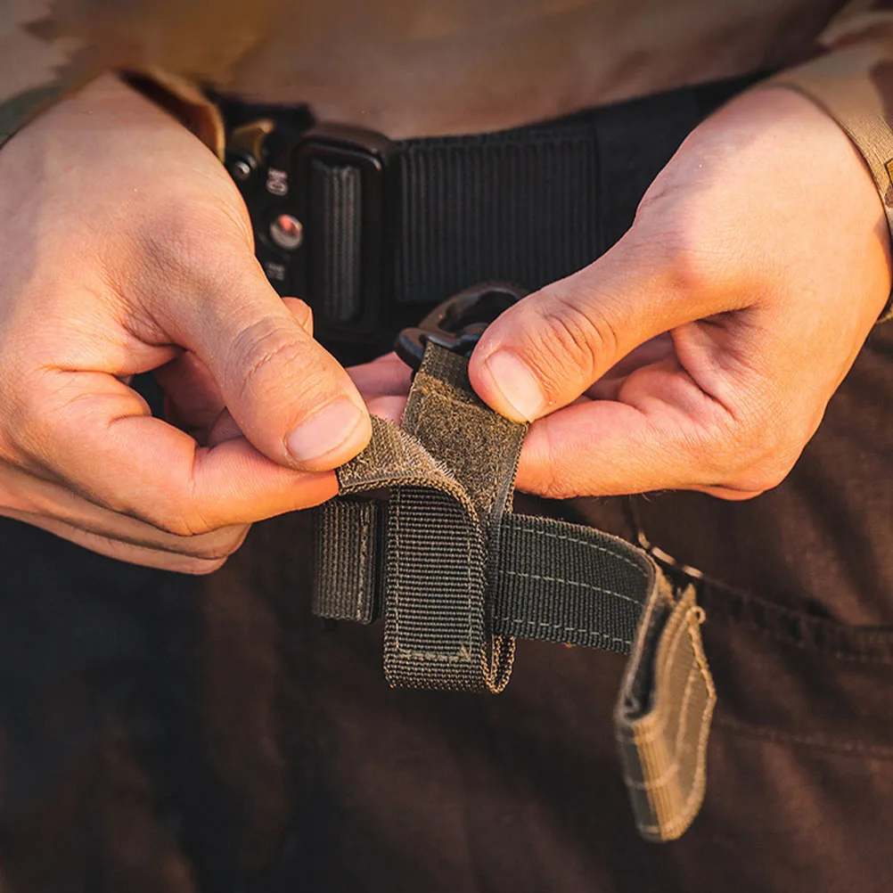 Corbata de almacenamiento de guantes, accesorios de acampada, soporte de tela Oxford compacto y ligero, correa de viaje duradera y resistente al desgaste, 3 uds.
