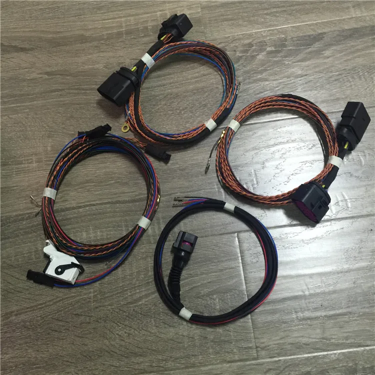 For VW Golf 7 GTI Passat B8 Tiguan 2017--- Touran 2017--- Golf 7.5 2017--Install AFS Xenon Lamp LED Light Wire Cable