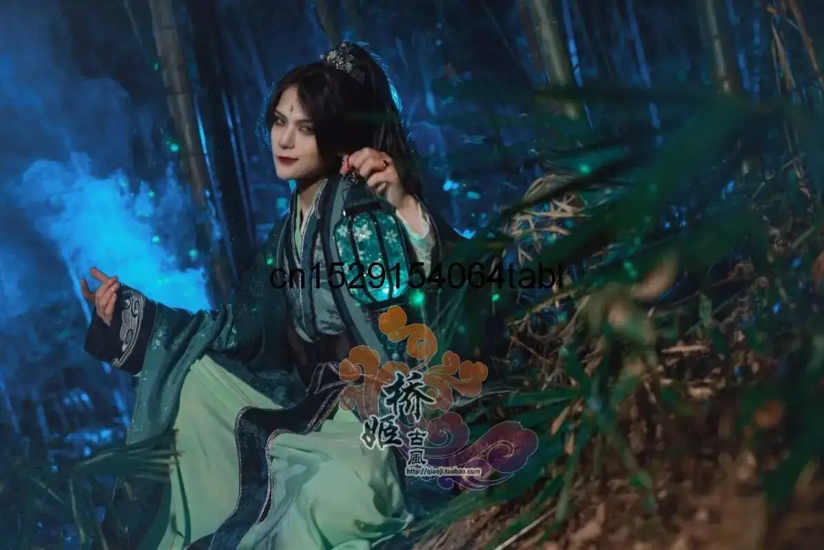 Official's Blessing Xiao Jing Heaven Wang Qing Gui Qi Rong Qing Deng Cos Costume Men Ancient Cosplay Costume Han Fu Halloween - view 2