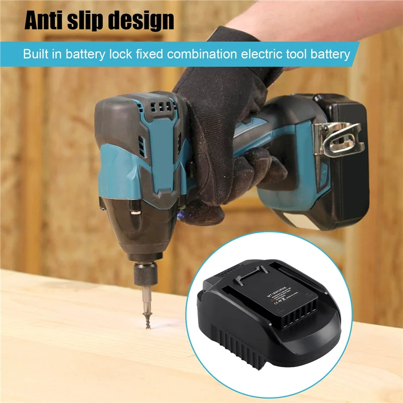 

AA21-For 18V BL Series Battery Conversion For WORX 20V 6PIN Lithium Battery Tool Converter Battery Adapter