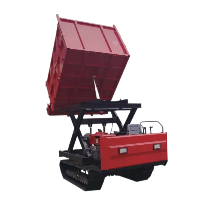 SDLL35 Mini Dumper with Briggs Stratton Hydraulic Tipping Mini Site Transporter Track Carrier  Rated Load