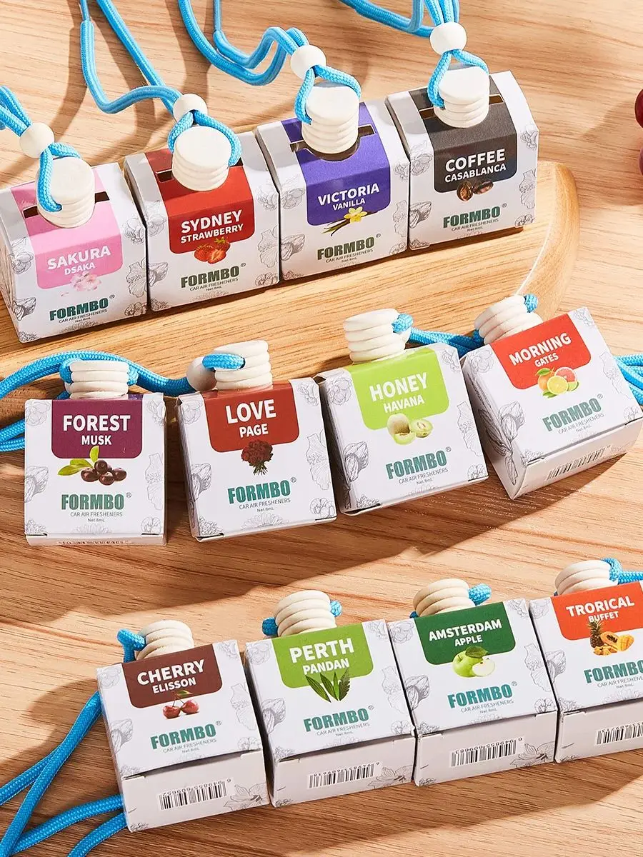 Désodorisant de voiture aux huiles essentielles-parfum durable, diffuseur de parfum de décoration de voiture et de maison, désodorisant de voiture durable