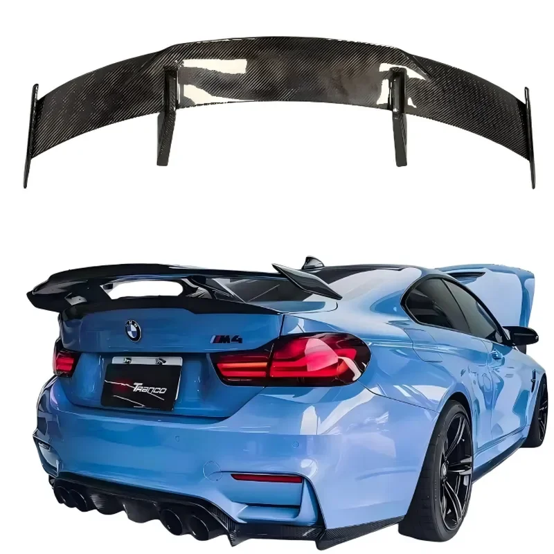 for BMW E90 E92 E93 F30 F32 F80 F82 G20 G30 G80 G82 G22 G26 Universal ABS Polished Finish MP Style Rear Tail Trunk Spoiler