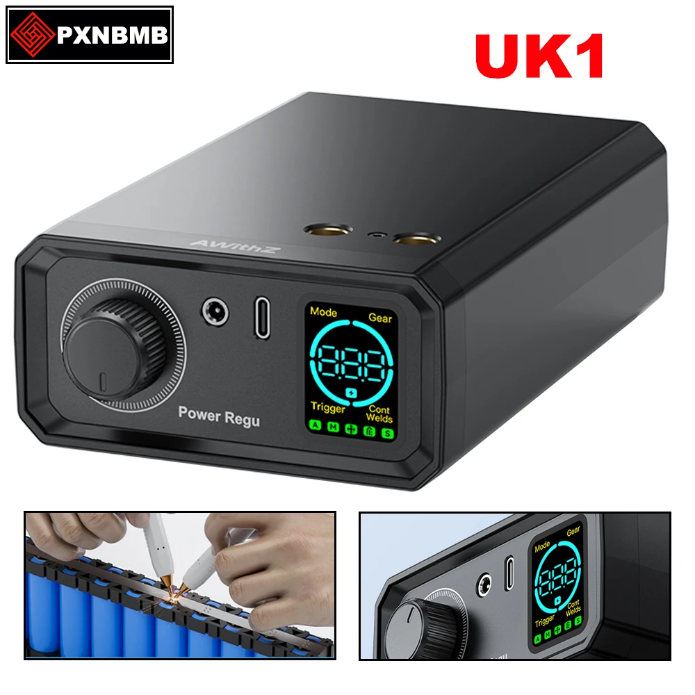 Saldatore a punti portatile fai-da-te per batteria al litio 18650 Saldatrice a punti con striscia di nichel e nastro in nichel Saldatrice a punti da 9000 W