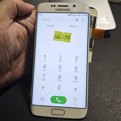 Repair Edge Screen Separete Glass Practice Lcd For Samsung Galaxy S6 edge SM-G925F G925A G925U Broken Glass Touch OK DOT + LINE