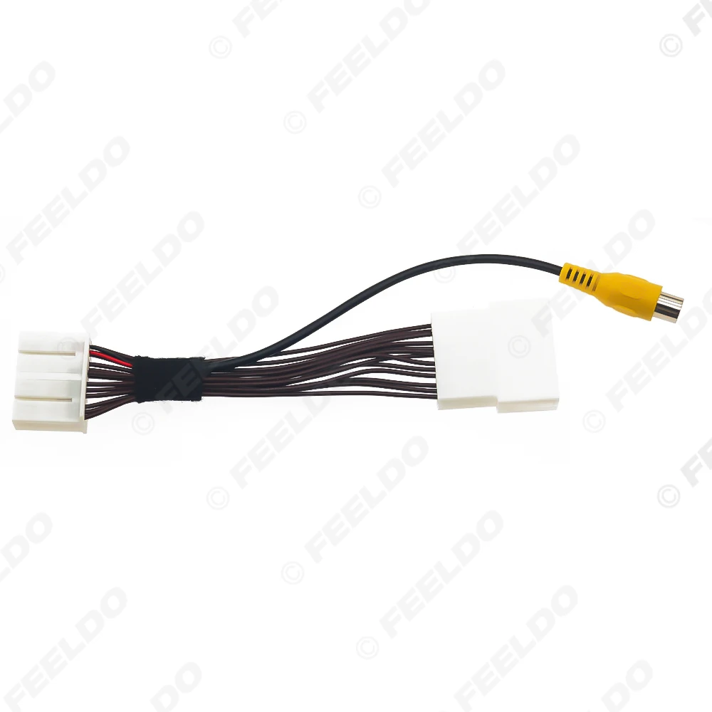Car Reverse Camera Refit Adapter Cable For Toyota Avalon 2019–2022 OEM Radio With 28/30pin plug
