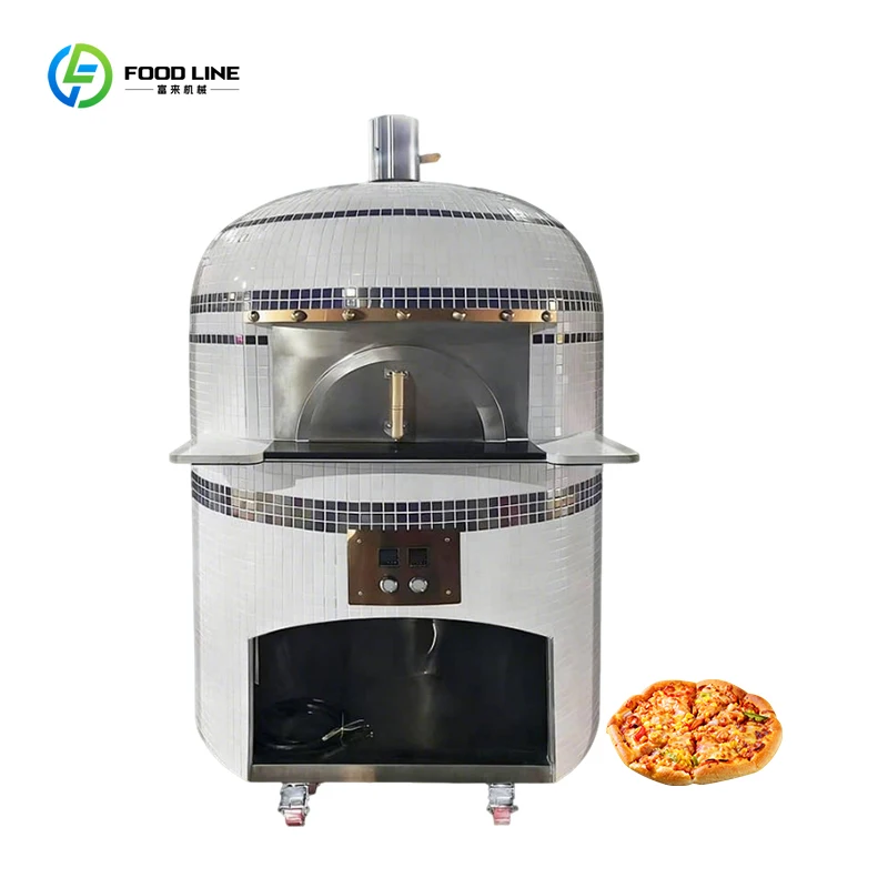 Outdoor Garden Pizza Oven Stone Balcony Pizza Oven Rolling Pizza Oven