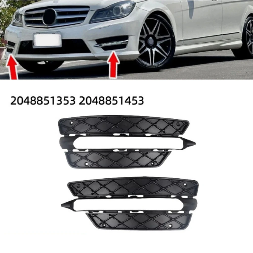 

Bumper Grille A2048851353 A2048851453 For 2012-2014 Mercedes Benz C250 S204 Travel version C204 sports car
