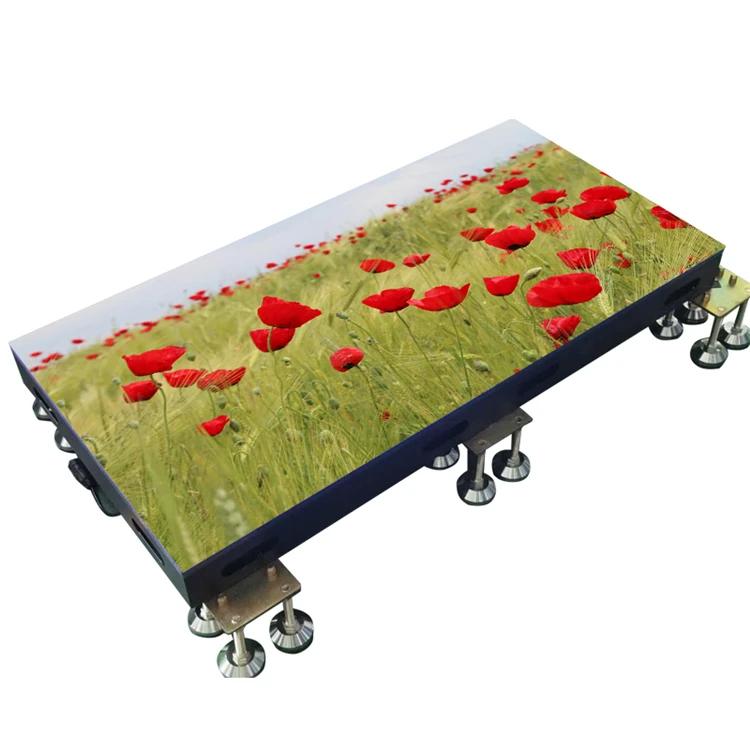Bar DJ Dance Floor LED Display Screen, Indoor P3.91 Portable Interactive LED Stage Dance Floor