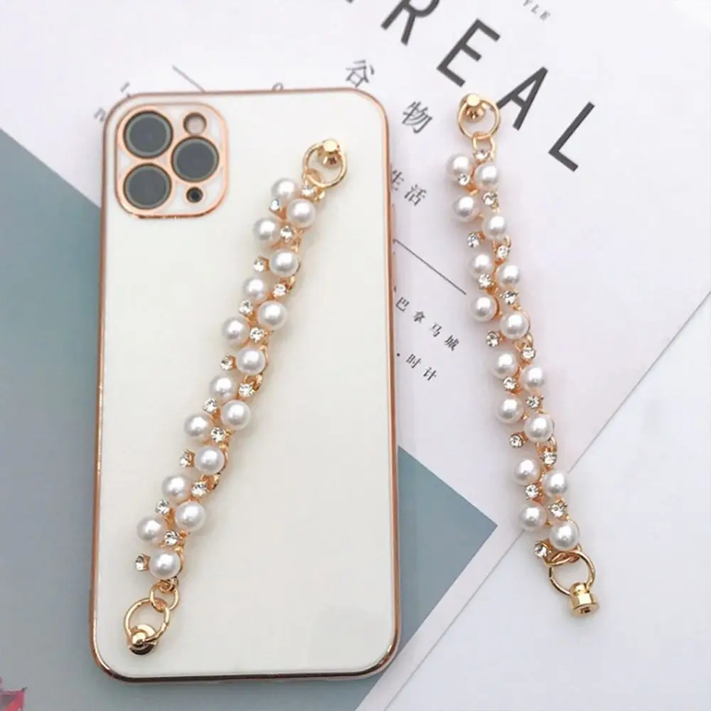 1Pc Anti Lost Phone Pendant Lanyard Wrist Chain Cute Mobile Lanyard Mobile Phone Straps DIY Phone Case Decoration Hanging Chain