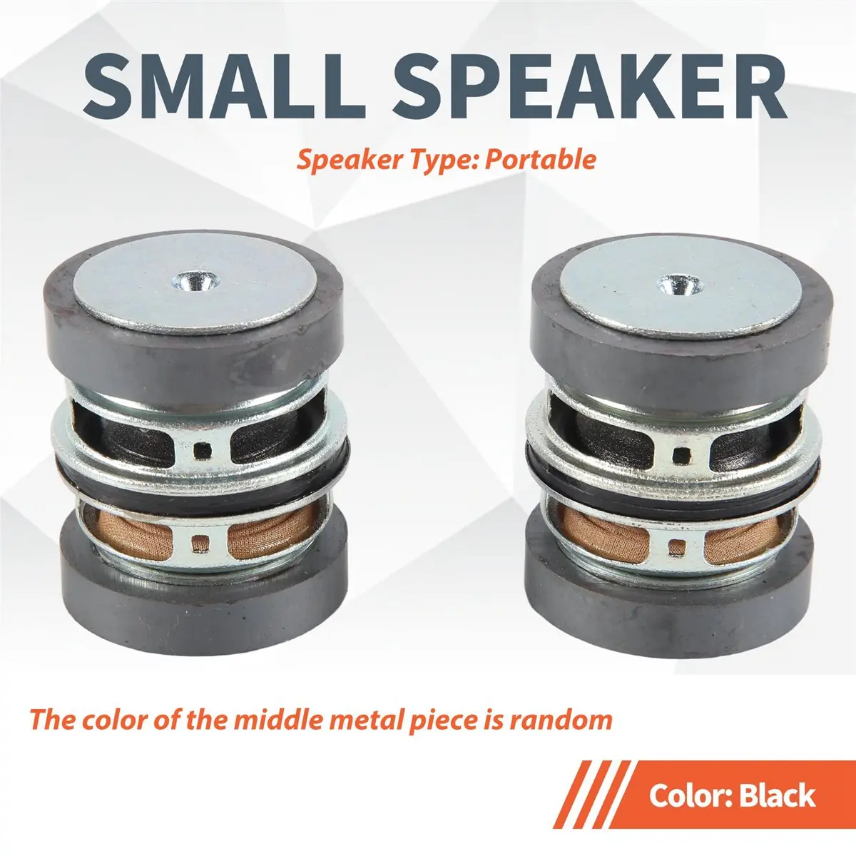 AS62 4PCS 1.5 Inch Audio Speaker 4Ω 3W 40mm Bass Multimedia Loudspeaker DIY Sound Mini Speaker for Home Theater