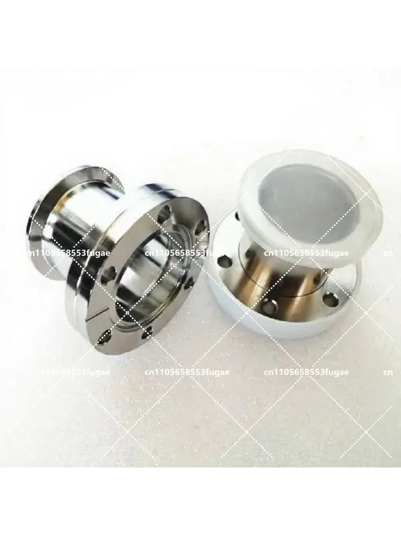 1Pcs 304 Stainless Steel Vacuum CF to KF Flange Adapter Reducer for Vacuum Systems - Sizes CF-KF16 25 40 35 63 100