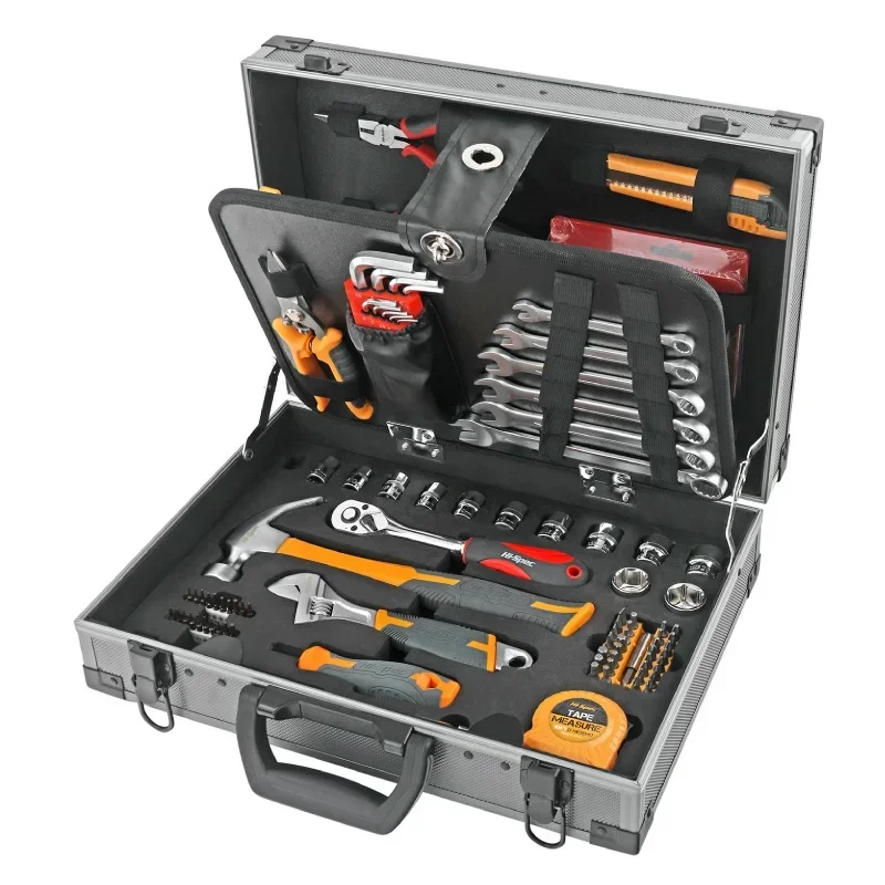 113 PCS Professional Complete Tool Boxes Automotive Mechanical Hardware Repair Tools Accessories Multifunctional Hand Tool Sets