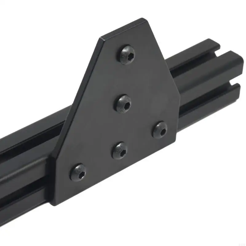 سلسلة R58F 5HOLE 2020 لشكل T L خارج لوحات المفصل 90 ° توصيل لوحة مفصل الركن #4