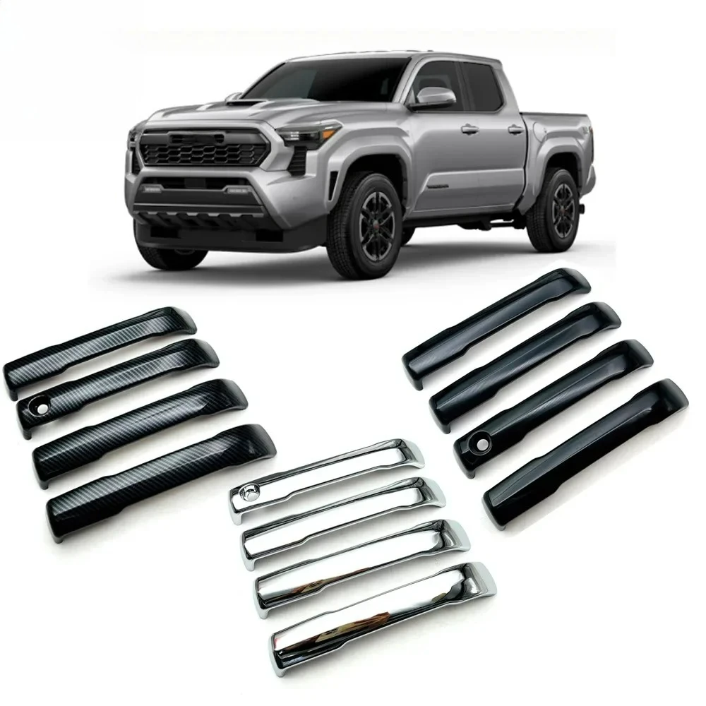 

For 2024 + Toyota TACOMA modified car door handle covers, Tacoma door handle protection decorative stickers