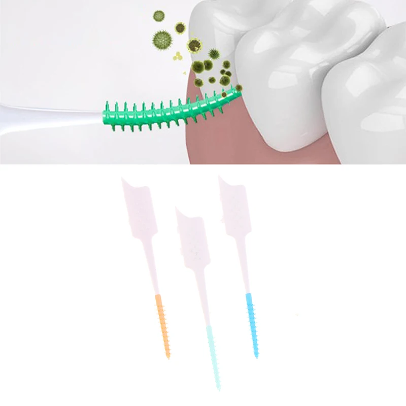 20/40 Stuks Tussen Tanden Tandenstoker Interdentale Borstel Reiniging Tandheelkundige Tool Floss Orthodontische Mondhygiëne Tool Mondverzorging