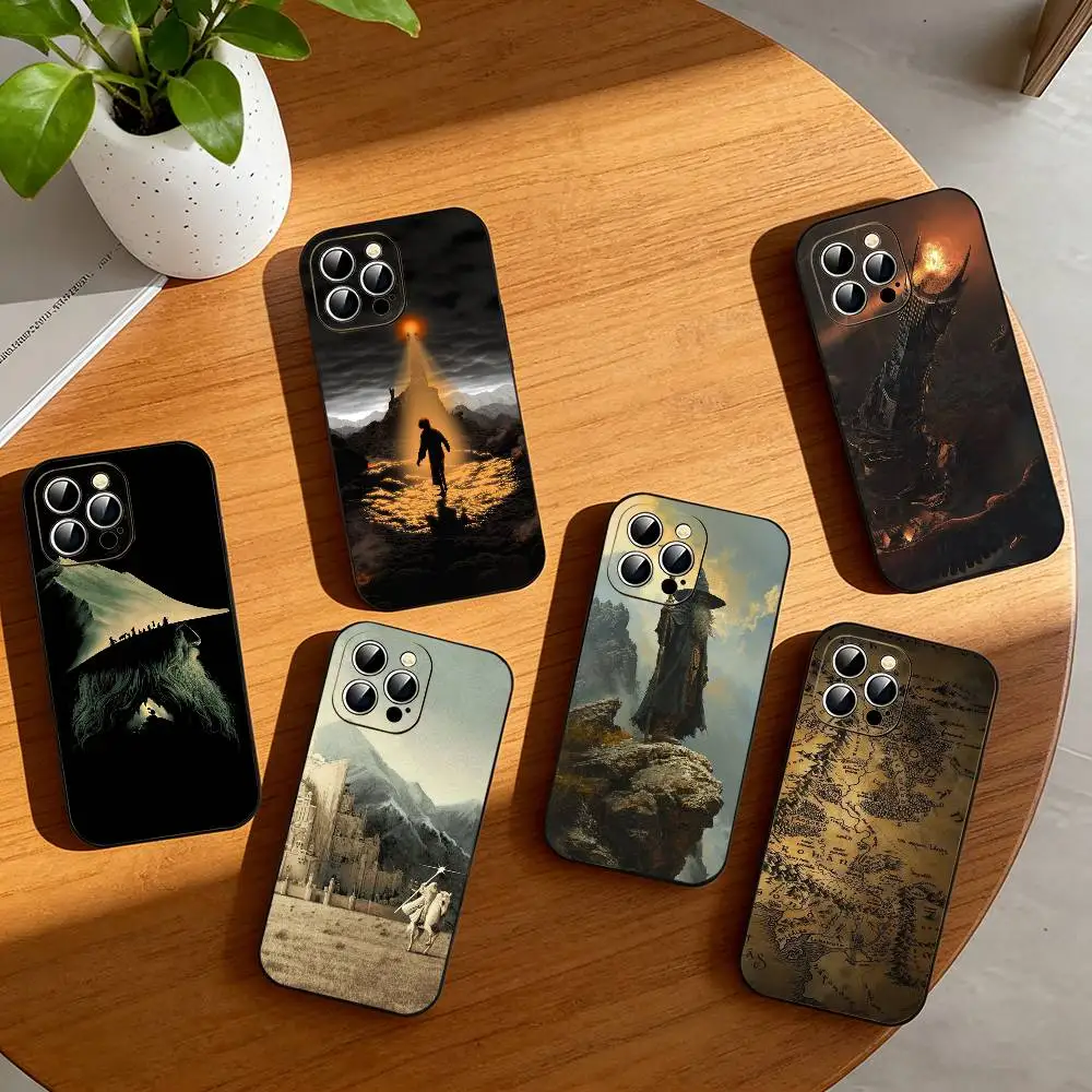 

The L-lord of the R-rings Phone Case Silicone Soft For IPhone 17 16 15 14 13 12 11 X XR Plus Pro Max Plus