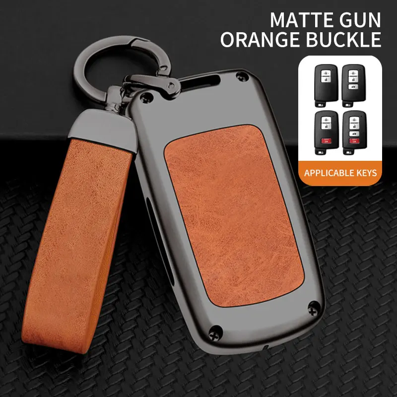 Car Remote Key Case Cover Shell Fobfor Toyota Auris Camry RAV4 Avalon Yaris Verso 2012 2013 2014 2015 2016 2017 2018 Accessories view 5