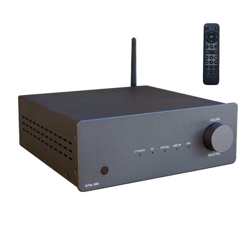 5.0 Amplifier Receiver 50W X 2 With Bass and Treble Control Power Amplifiers for Home Audio Amplifier
