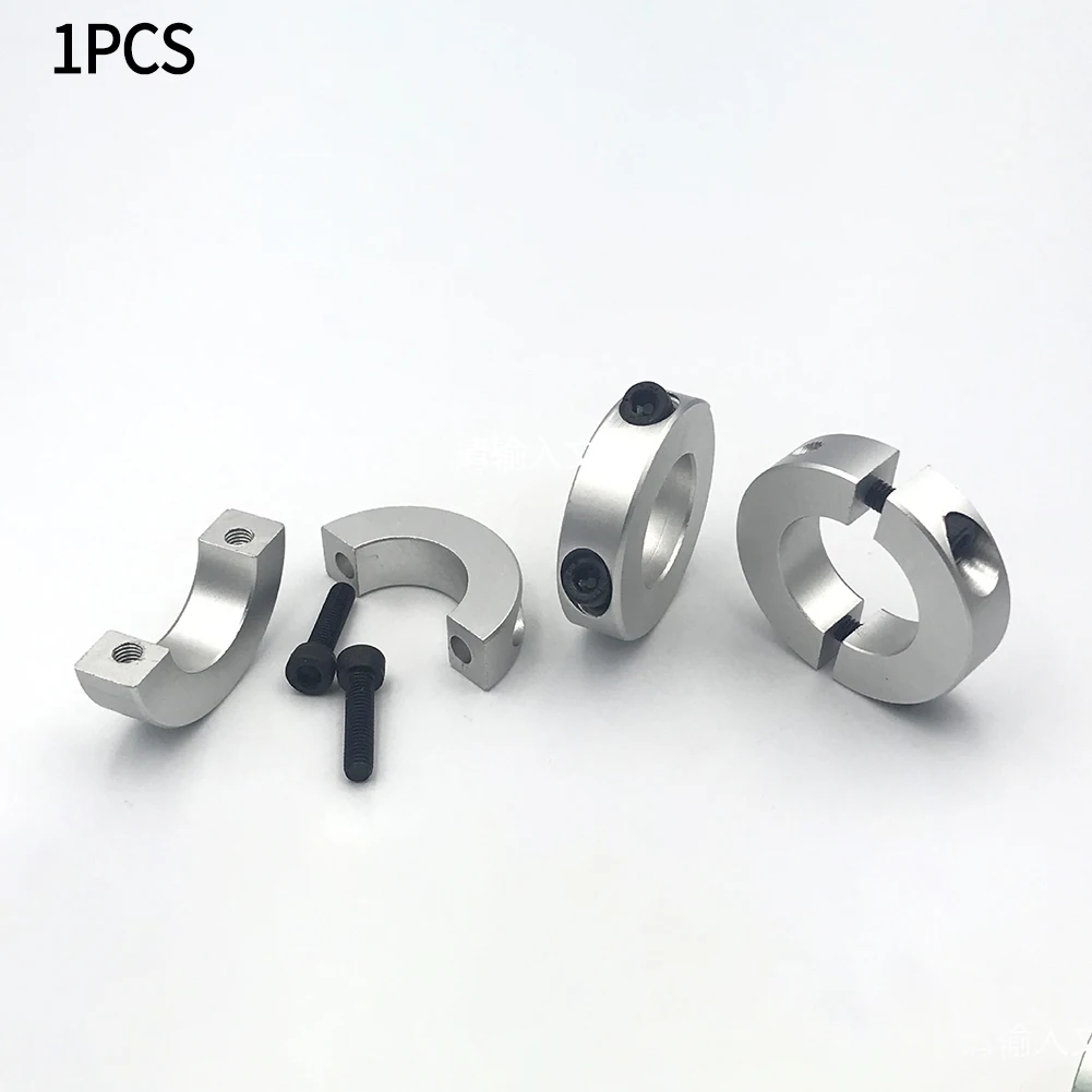 1pcs Aluminum Alloy Fixed Rings Clamp Collar Double Split  6/8/10/22/28/32/40mm Fixed Stop Normal Type Retaining Ring